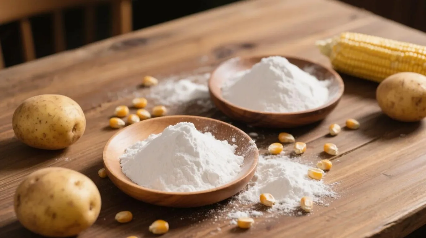 Fécule de pomme de terre vs maïs : la meilleure 8 organic corn starch vs organic potato starch