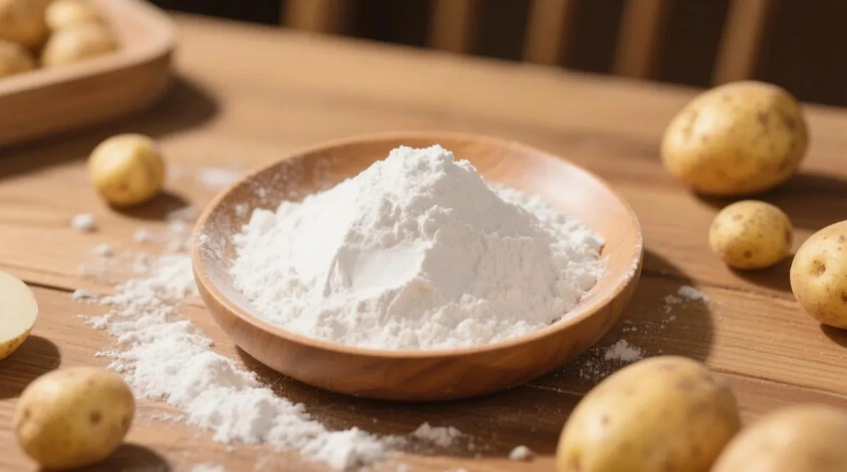Fécule de pomme de terre bio : nutriments et cuisine 4 organic potato starch