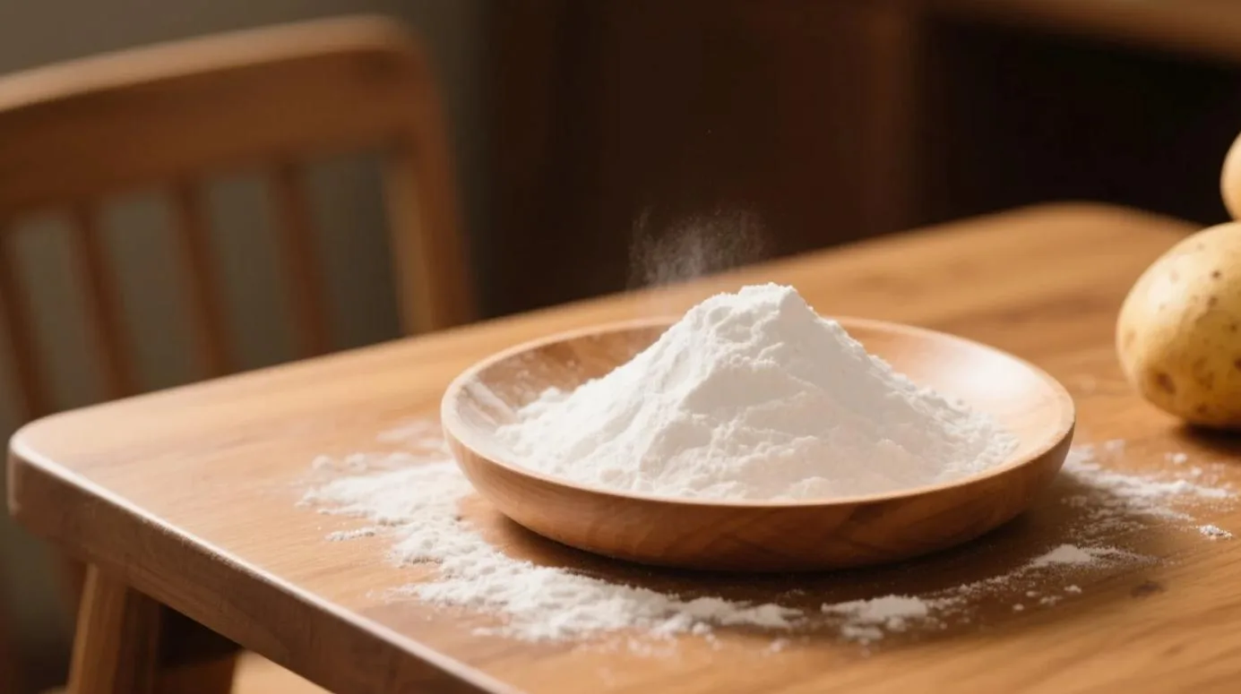 Fécule de pomme de terre : farine ou fécule ? 7 organic potato starch powder