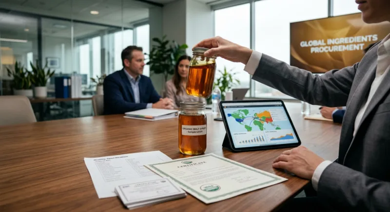 Sirop de malt bio : l'arme secrète des artisans 10 Sourcing Organic Malt Syrup Quality Specs, Certifications & B2B Guide
