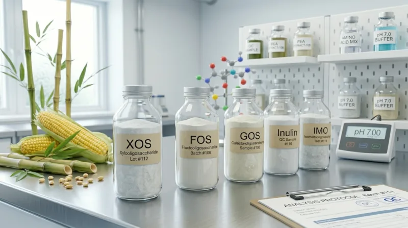 XOS vs autres fibres prébiotiques : comparaison 4 XOS vs Other Prebiotic Fibers A Complete Market Comparison Guide