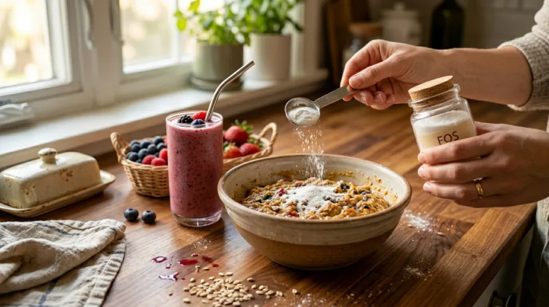 FOS bio à la maison : pâtisserie et boissons 3 Creative Ways to Use Organic FOS at Home Baking, Beverages, and Beyond
