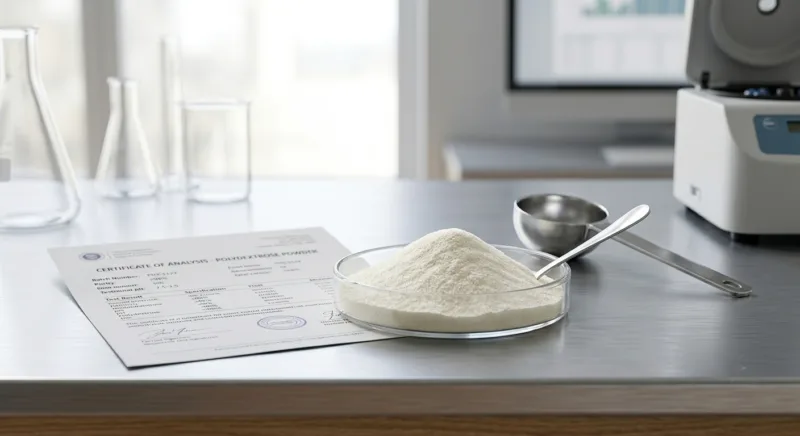 Polydextrose biologique : guide d'approvisionnement 7 How to Source Organic Polydextrose A Procurement and Quality Guide
