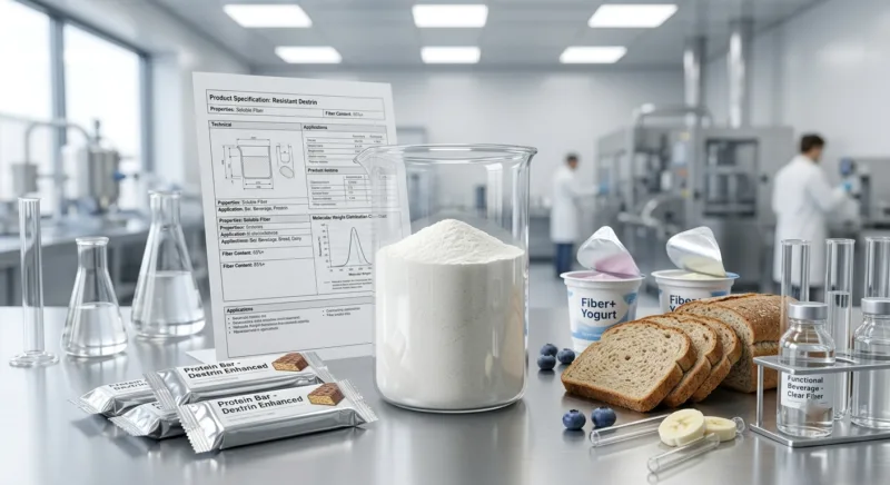 Dextrine résistante bio : formulation fonctionnelle 3 Organic Resistant Dextrin in Functional Food Formulation A Manufacturing Guide