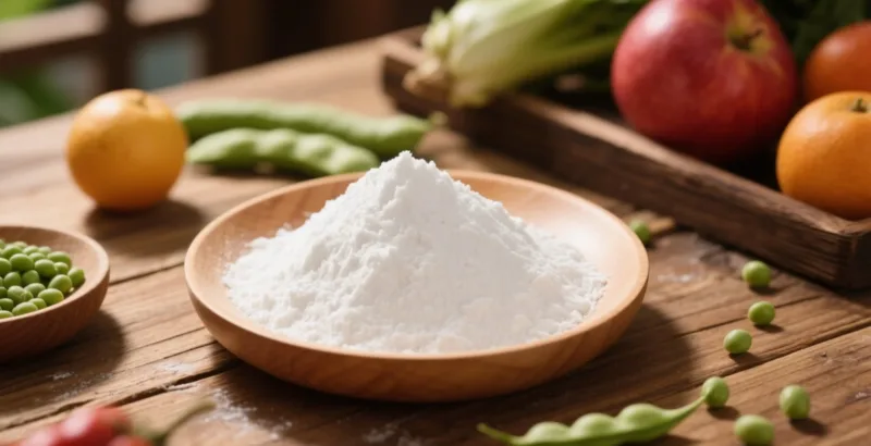 Amidon de haricot mungo biologique : produits santé 4 organic mung bean starch powder