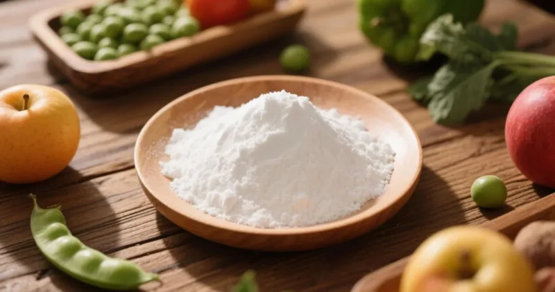 Fécule de haricot mungo bio : pâtisserie sans gluten 1 organic mung bean starch powder
