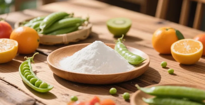 Amidon de pois biologique et produits clean label 1 organic pea starch