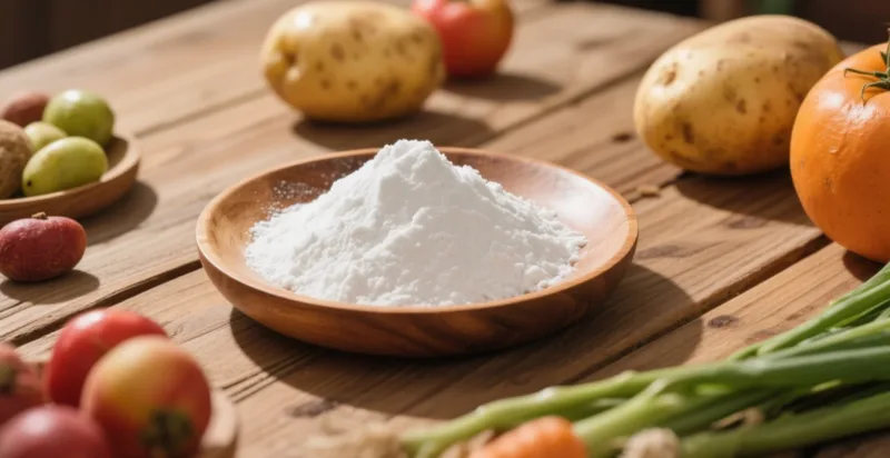 Amidon de pomme de terre : pâtisserie sans gluten 4 organic potato starch powder