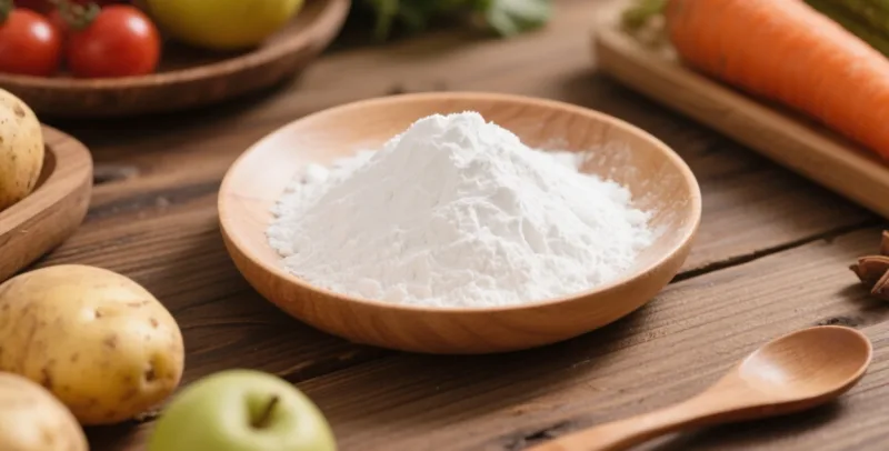 Fécule de pomme de terre : recettes végétaliennes 4 organic potato starch powder