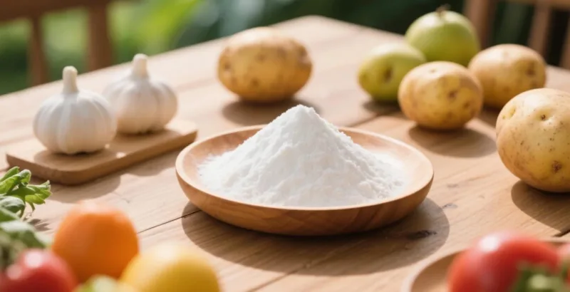 Fécule de pomme de terre bio : boulangerie sans gluten 7 organic potato starch powder