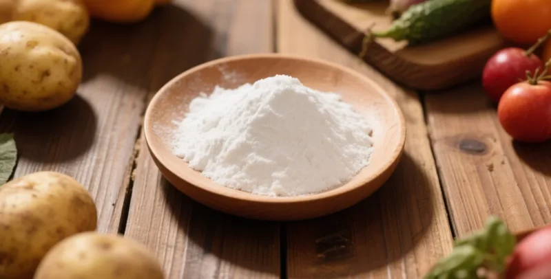 Fécule de pomme de terre bio : pour soupes et sauces ? 4 organic potato starch powder