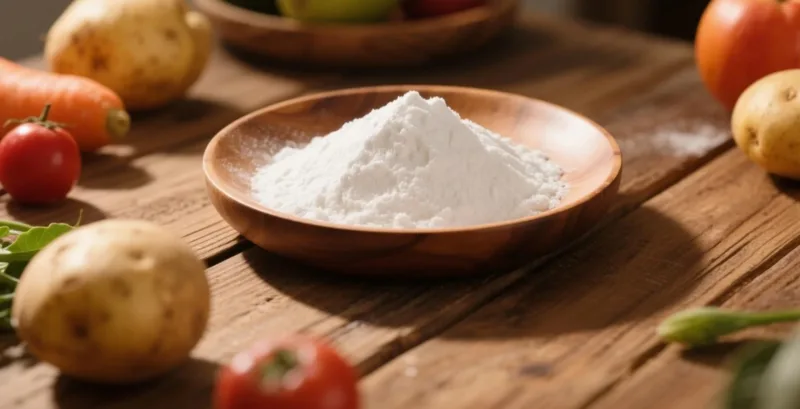 Fécule de pomme de terre bio : substitut à la farine ? 7 organic potato starch powder