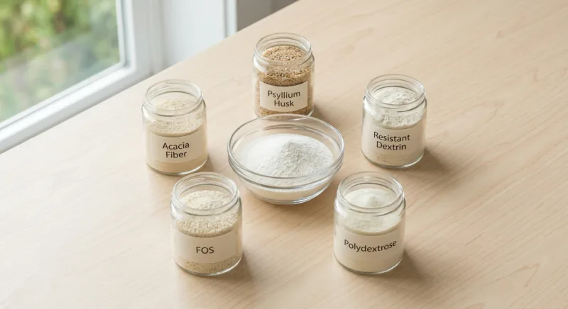 Inuline vs. autres fibres alimentaires : comparatif 3 Inulin vs Other Dietary Fibers An Evidence-Based Comparison for Formulators and Health-Conscious Consumers