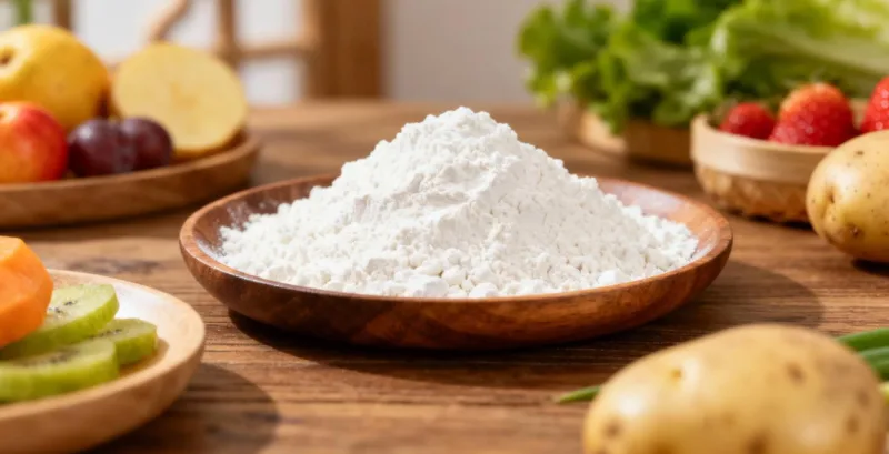 Fécule de pomme de terre bio : produits clean-label 9 organic potato starch powder