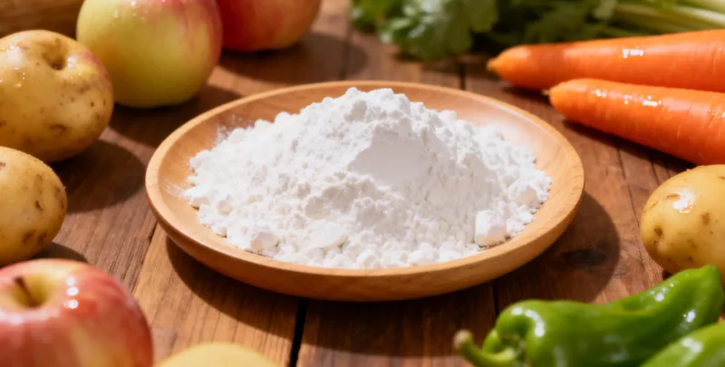 Fécule de pomme de terre bio : stockage et conservation 10 organic potato starch powder