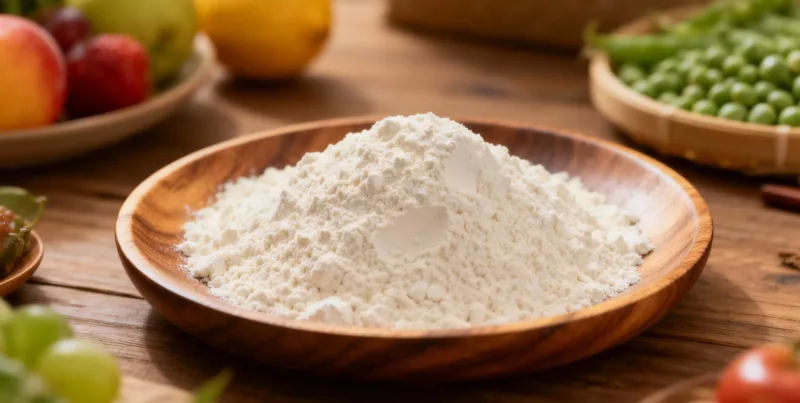 Fécule de pois bio : un ingrédient durable et végétal 7 organic pea starch powder