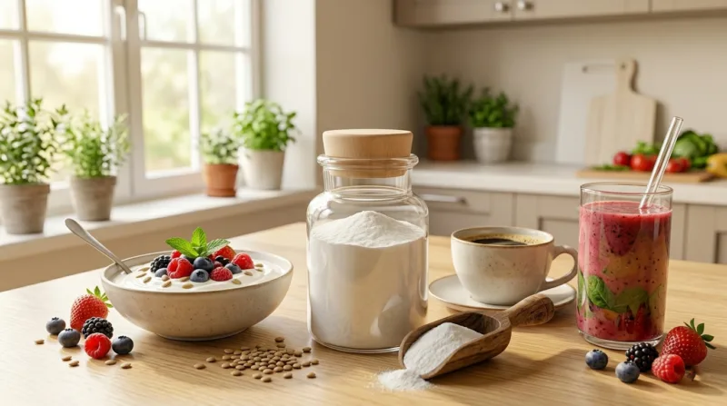 Poudre de GOS bio : guide pratique bien-être 9 How to Use Organic GOS Powder at Home A Practical Guide for Everyday Wellness