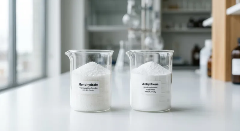 Dextrose bio : monohydrate vs anhydre, le guide 5 Organic Dextrose: The Definitive Guide to Monohydrate and Anhydrous Forms