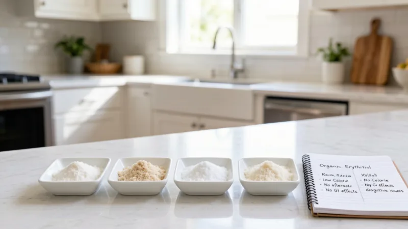 Isomaltitol bio : comparaison avec autres édulcorants 6 Organic Isomaltitol Market and Comparisons: How It Stacks Up Against Other Sweeteners