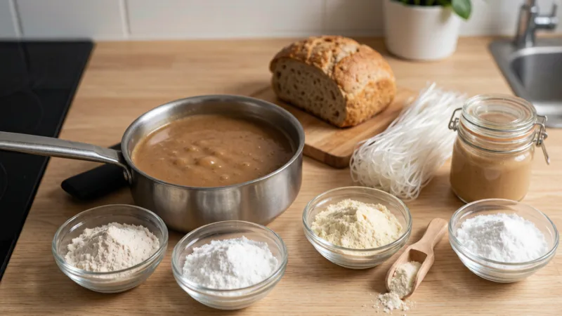 Amidons biologiques : usages culinaires au quotidien 3 Organic Starches in Everyday Cooking: Practical Consumer Uses