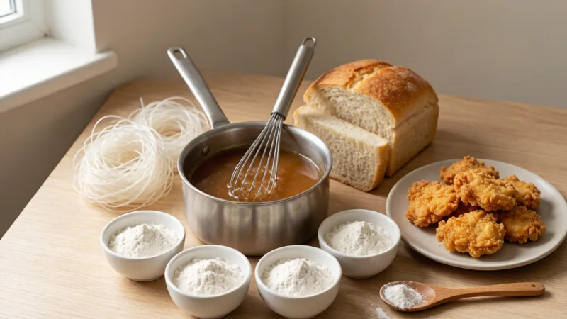Amidons bio : cuisine, pâtisserie et quotidien 1 Organic Starches: Consumer Uses in Cooking, Baking and Everyday Foods